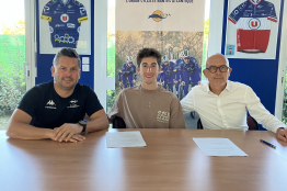 Lucas Bourgoyne s'engage avec la Team U Nantes Atlantique