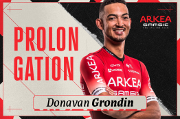 Donavan Grondin prolonge chez Arkea-Samsic