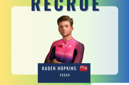 Un jeune coureur des Bermudes rejoint le Vendée U