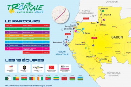 15 équipes au départ de la Tropicale Amissa Bongo 2023