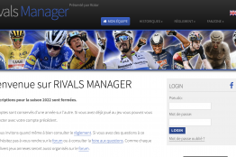La cotation 2023 de Rivals Manager est en ligne