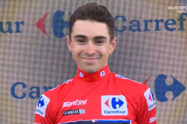 Lenny Martinez est le nouveau leader du Tour d'Espagne