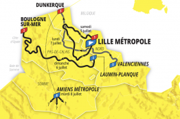 Les détails du parcours des premières étapes du Tour de France sont connus